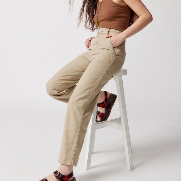 NEW Dickies Carpenter Pants, low-rise, baggy wide-leg silhouette. 100% COTTON - Picture 5 of 16